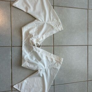 SHEIN Elegant Cream Trousers